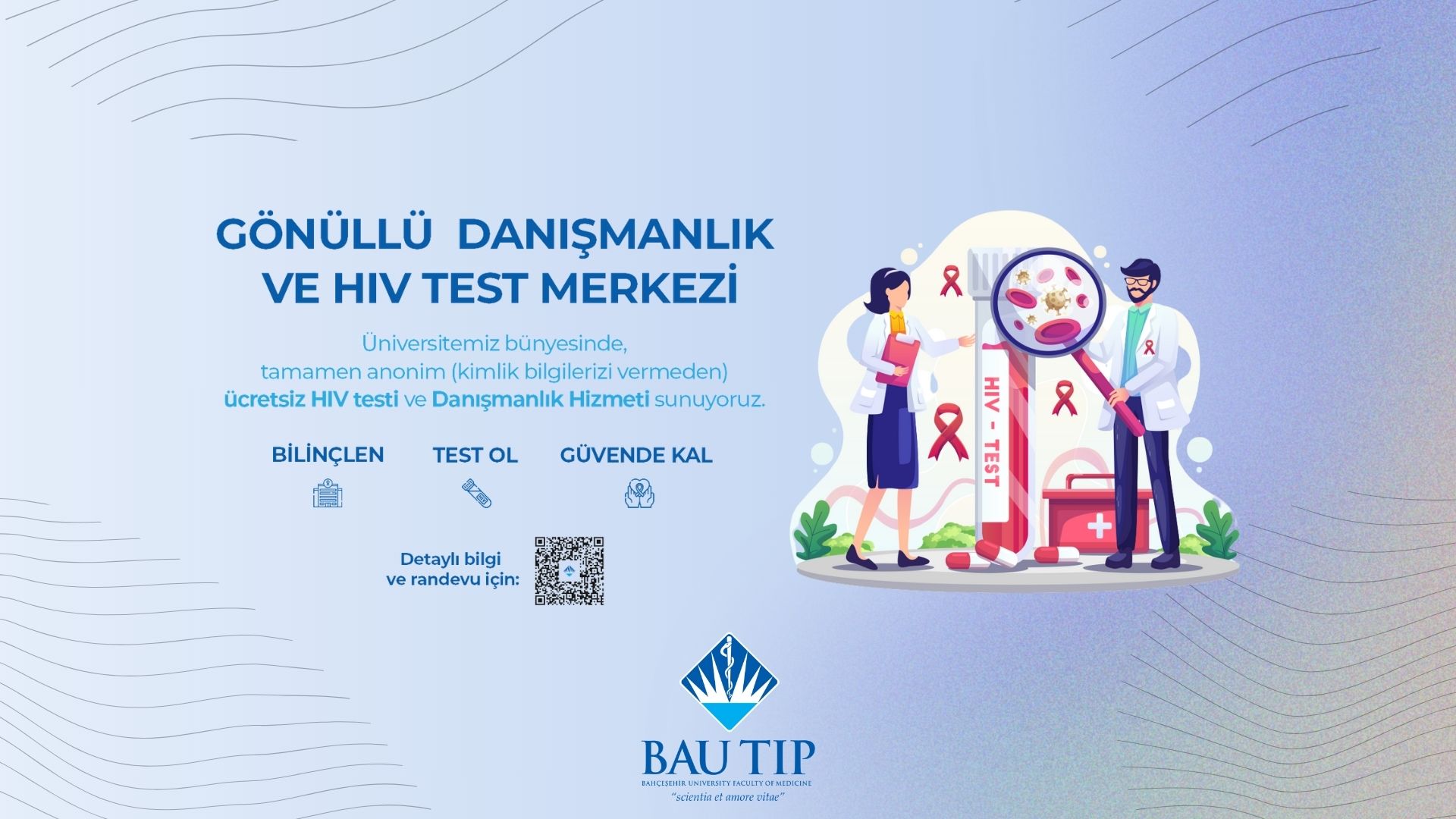 Bahçeşehir Üniversitesi Gönüllü Danışmanlık ve HIV Test Merkezi